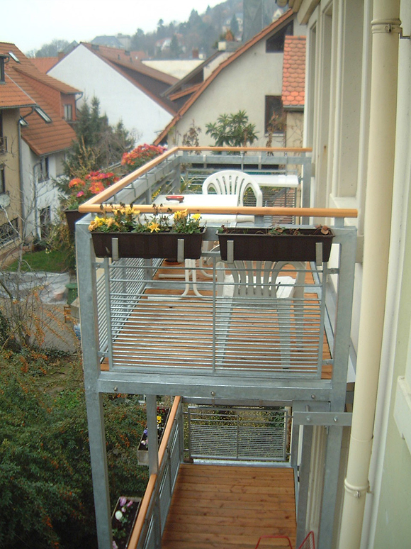 Kompetenzen/Balkone - Metallbau Geiss - Heidelberg Balkonsanierung